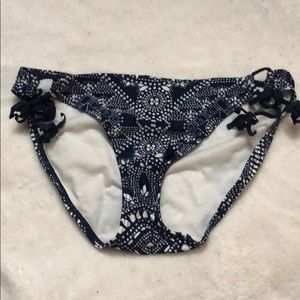 Navy blue bikini bottoms